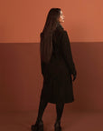 Belted Wool Blend Coat Beyond East Official