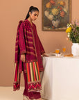 1 PC Printed Suit (Unstitched) Beyond East Official