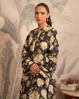 1 Piece Cambric Shirt for ladies – fashionable Pakistani kurti with floral print for modern styling.