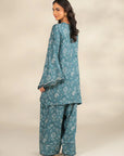 2 Piece Printed Marina Suit Pret Fall - 25