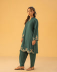 2 Piece Cambric Suit Pret Winter - 25