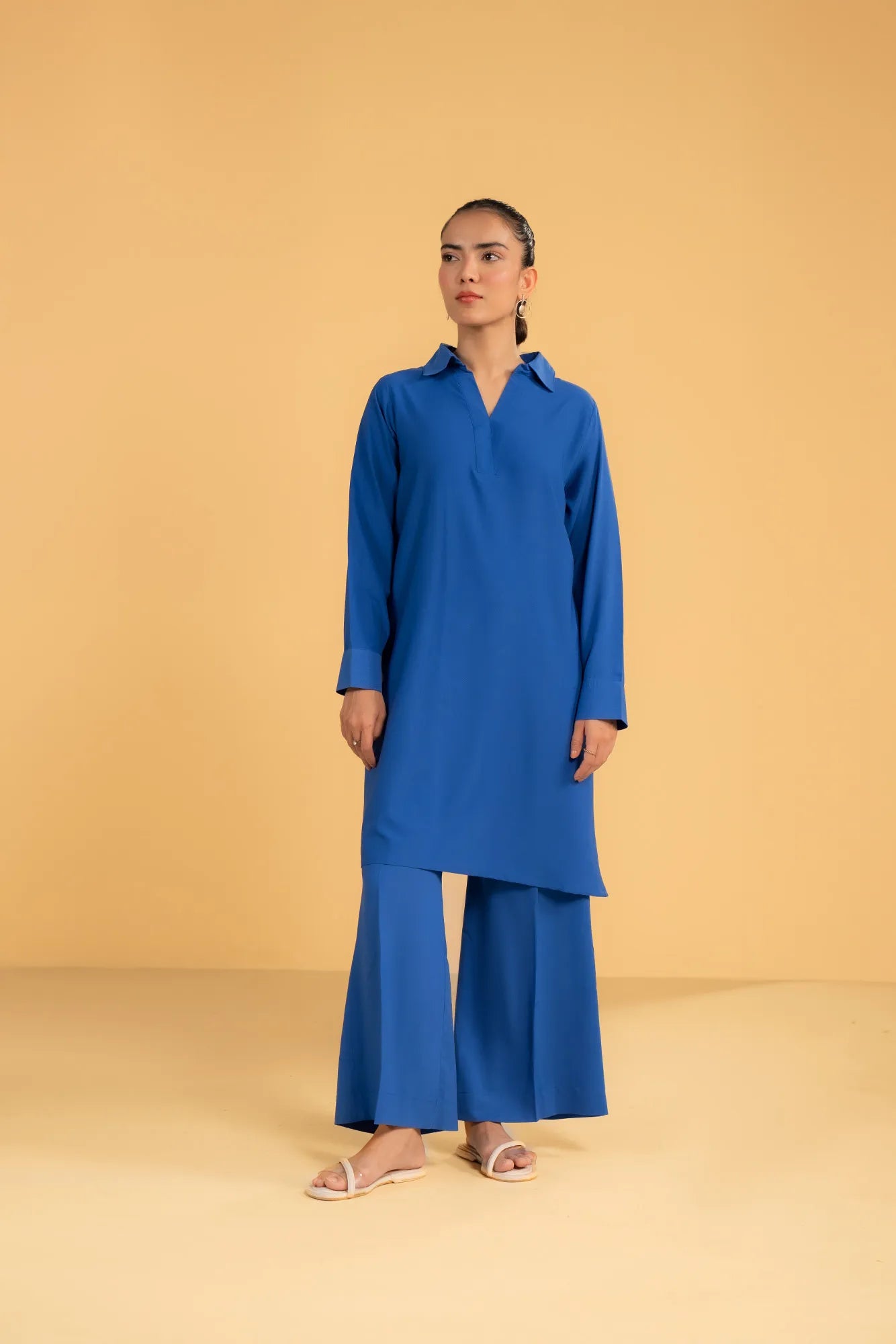 2 piece solid suit 2025