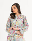 1 Piece Printed Lawn Shirt SUMMER-24