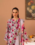 1 PC Printed Suit (Unstitched) Beyond East Official