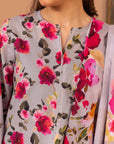 1 PC Printed Suit (Unstitched) Beyond East Official