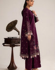 3 Piece Printed Linen Suit