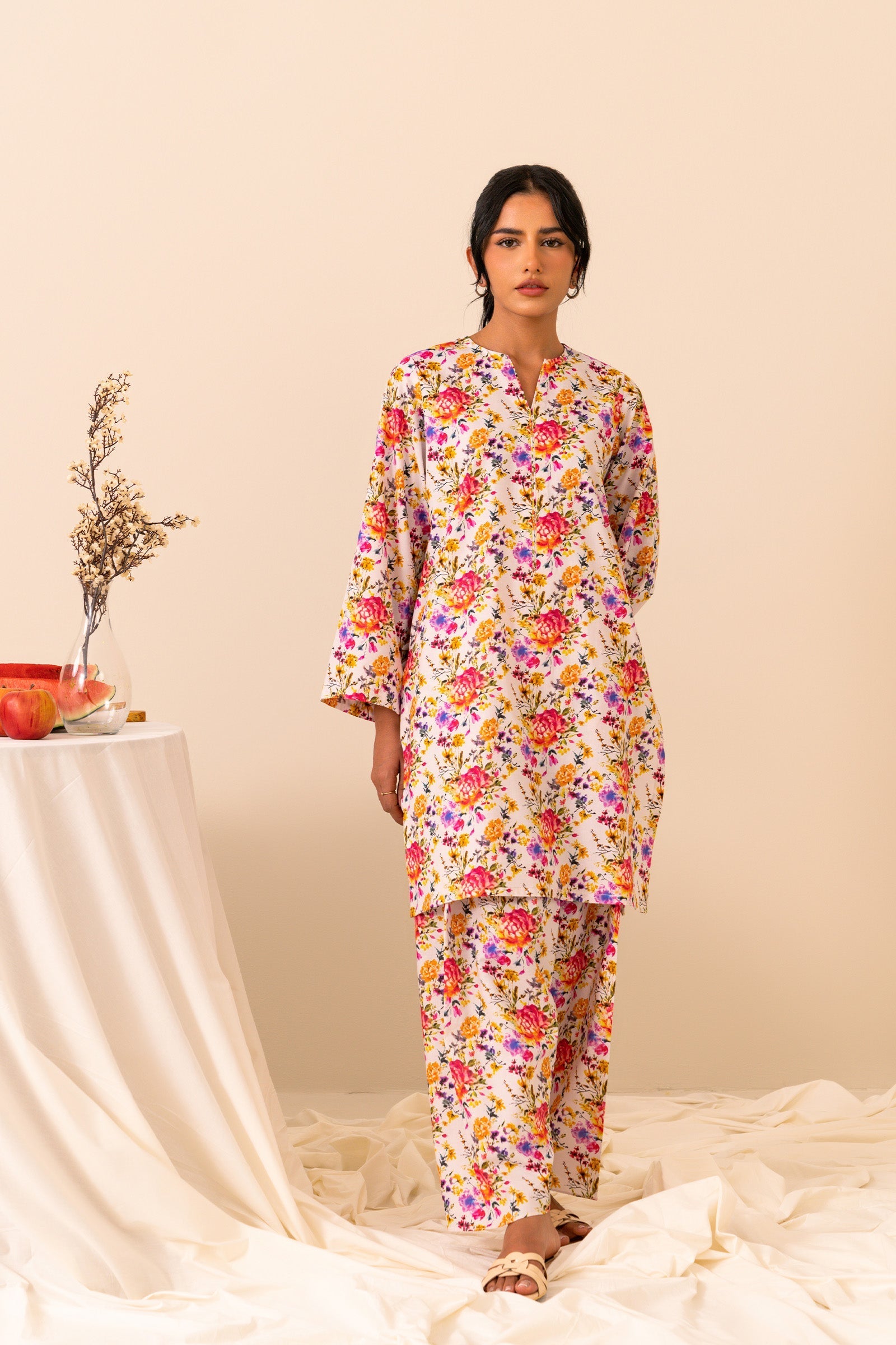 Printed 2 Piece Suit Beyond East Official
