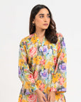 1 Piece Printed Lawn Shirt SUMMER-24