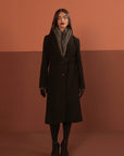 Belted Wool Blend Coat Beyond East Official