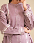 Best 2 Piece Embroidered Cambric Suit for women