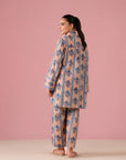 Breathable Cambric Suit for Karachi Women – Stylish 2 Piece Printed Outfit