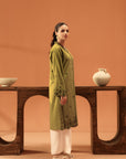 Buy 1-Piece Green Khaddar Shirt – Perfect for Casual Daywear in Pakistan
