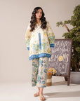 Buy Lemon Print 2 Piece Lawn Suit - Co Ord Sets for Women Pakistan