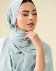 Buy Light Blue Hijab for Women – Soft & Stylish Scarf in Pakistan