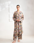 Buy Stylish 2-Piece Grey Printed Karandi Suit – Ideal for Casual & Formal Wear in Pakistan