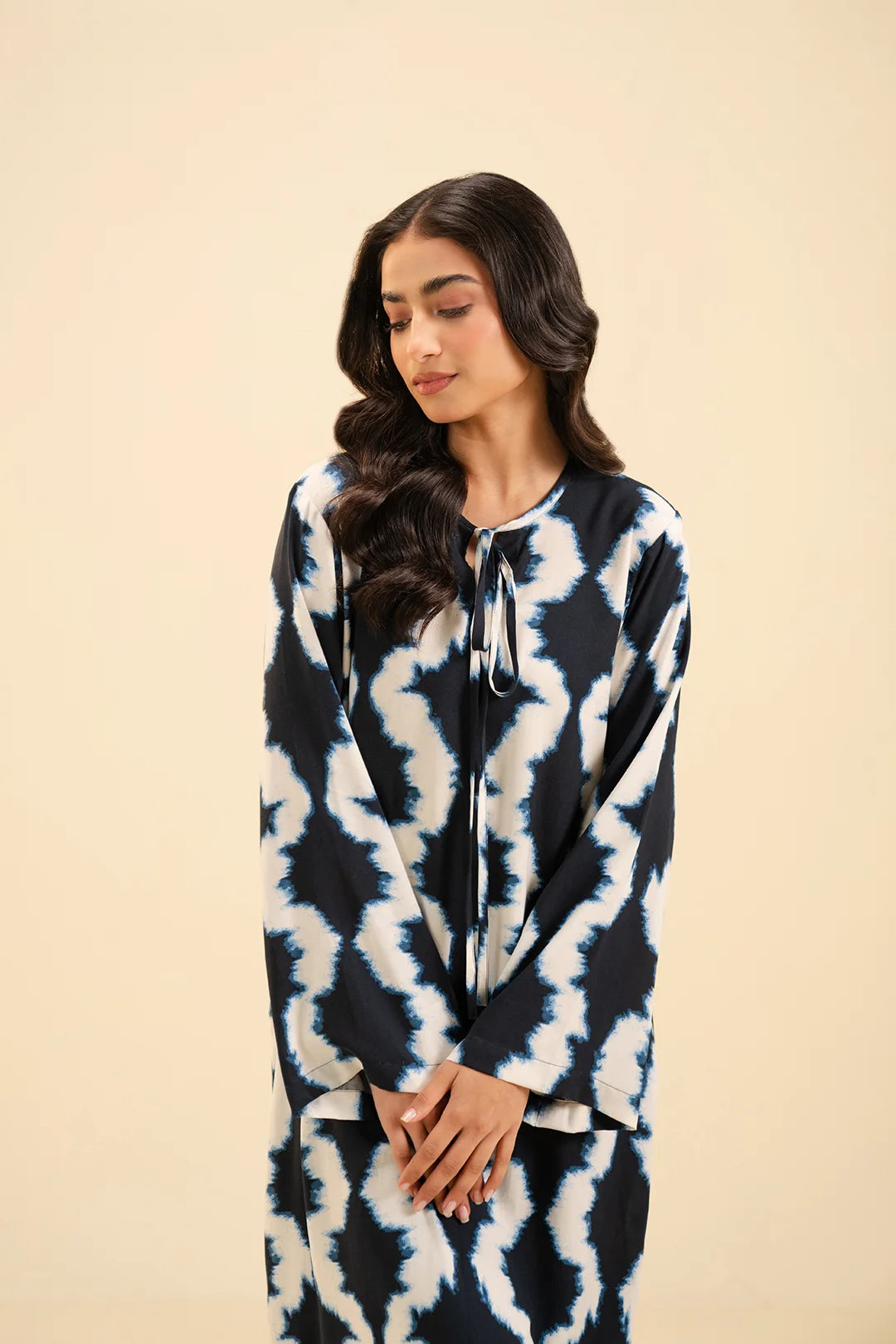 Buy long printed viscose tunic online in Pakistan – trendy and affordable.