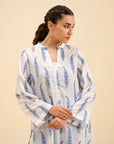 Casual and formal 2 piece suit – modern Pakistani fashion for women.