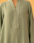 Comfortable dobby fabric linen shirt Pakistan for women