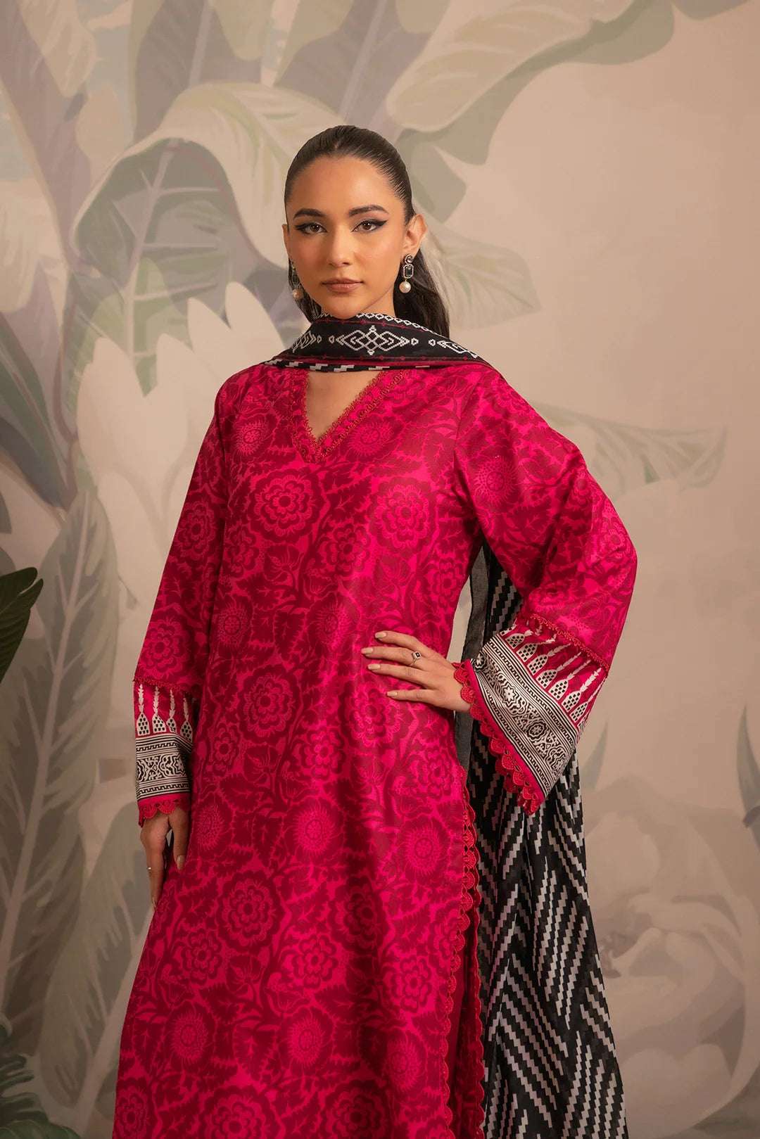 3 Piece Printed Lawn Suit