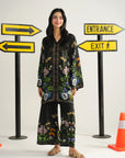 2 Piece Printed Linen Co-Ord Set