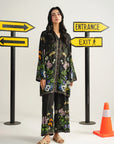2 Piece Printed Linen Co-Ord Set