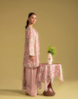 3 Piece Printed Khaddar Suit