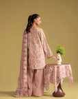 3 Piece Printed Khaddar Suit