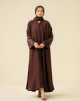 Mocha Brown Abaya Modest Wear - 25