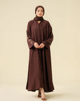 Mocha Brown Abaya Modest Wear - 25