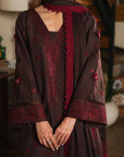 3 Piece Embroidered Lawn Suit Unstitched - 26