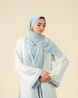 Soft Blue Abaya Modest Wear - 25