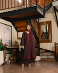 3 Piece Embroidered Lawn Suit Unstitched - 26