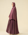 Mauve Abaya Modest Wear - 25