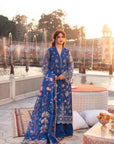3 Piece Embroidered Organza Suit Pret SS - 25