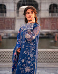 3 Piece Embroidered Organza Suit Pret SS - 25