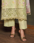 3 Piece Embroidered Lawn Suit Unstitched - 26