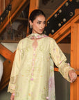 3 Piece Embroidered Lawn Suit Unstitched - 26