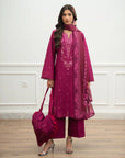 3 Piece Embroidered Lawn Suit