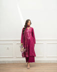 3 Piece Embroidered Lawn Suit