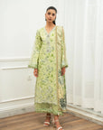 3 Piece Embroidered Lawn Suit