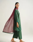 3 Piece Embroidered Lawn Suit