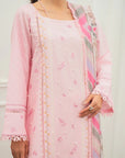 3 Piece Embroidered Lawn Suit