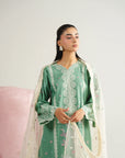 3 Piece Embroidered Lawn Suit