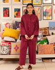 2 Piece Solid Lawn Co-Ord Set Pret SS - 25
