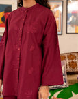 2 Piece Solid Lawn Co-Ord Set Pret SS - 25