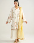 3 Piece Embroidered Lawn Suit
