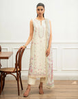 3 Piece Embroidered Lawn Suit