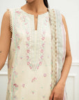 3 Piece Embroidered Lawn Suit