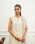 3 Piece Embroidered Lawn Suit