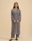 2 Piece Printed Georgette Suit Pret SS - 25